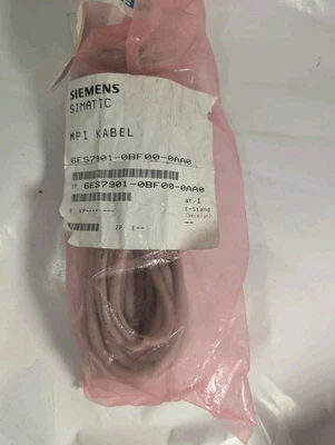 CABLE MPI NUEVO GENUINO SIEMENS SIMATIC 6ES7901-0BF00-0AA0 PARA CP5511 Foto 1 de 4