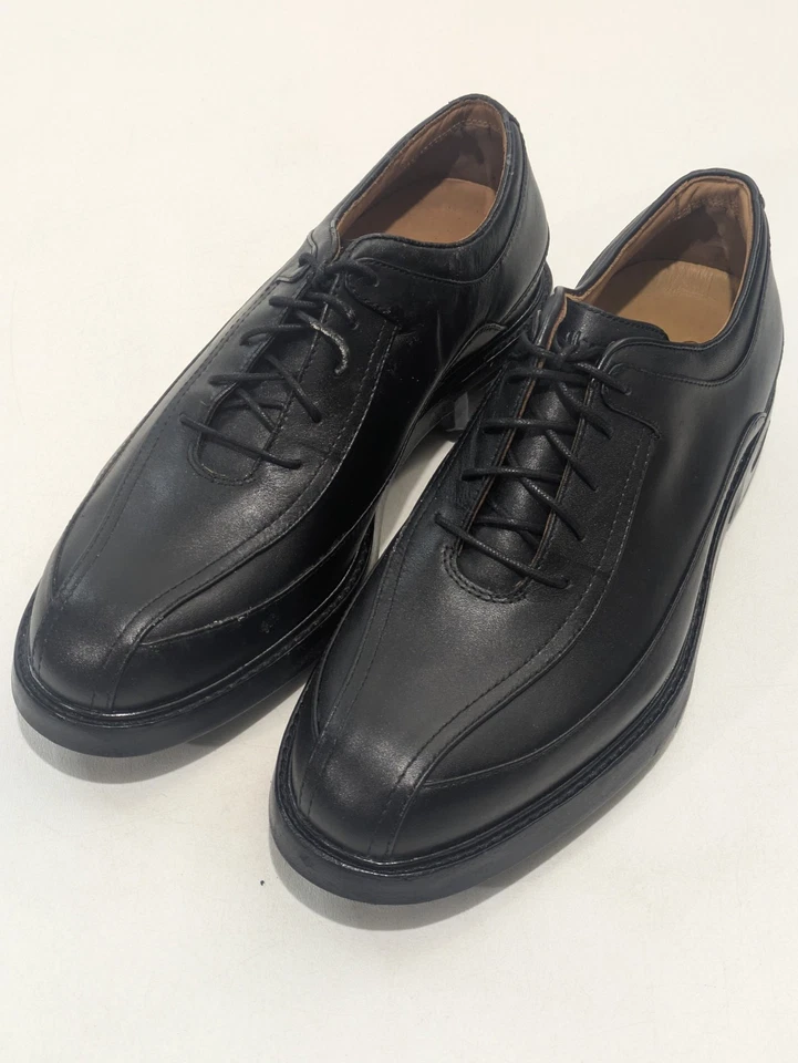 Callaway Golf 男式皮革钉鞋正装鞋黑色 9.5 码 — 第 1/4 张图片