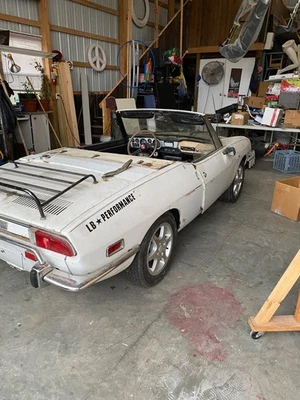 Fiat 850 Spider Bertone 1973 convertible manual clásico coche de coleccionista Foto 1 de 4