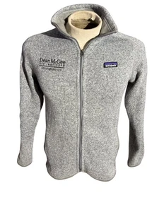 Patagonia Women’s Better Sweater Fleece Jacket Gray M Embroidered Dean McGee - Picture 1 of 5