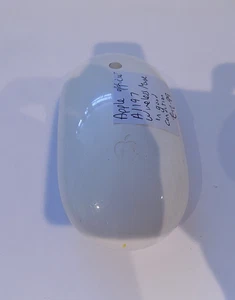 Apple Official A1197 Wireless Mouse White in Good Condition Genuine Works - Afbeelding 1 van 5