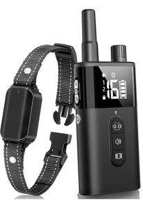 Collar de Entrenamiento para Perros Sin Golpes, Rango 2000 ft Collar Vibrador para Perros, IPX7 Impermeable - Imagen 1 de 7