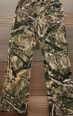 MOSSY OAK Camouflage Pants Size Small 28-30 Hunting Outdoors Woods Fishing - Image 1 of 4