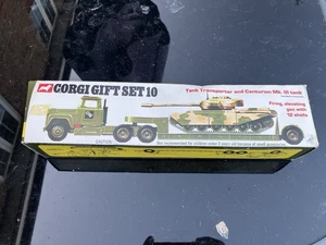 Corgi Gift Set 10 Mack Tank Transporter and Centurion Mk.3 Tank - Picture 1 of 8