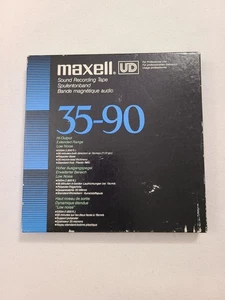 Maxell UD 35-90 Tonaufnahme Band Std Hub Spule 1800ft 96 min gebraucht - Bild 1 von 3