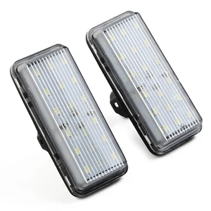 Reliable LED License Number Plate Lights for Lexus For Toyota For Land Cruiser - Picture 1 of 12