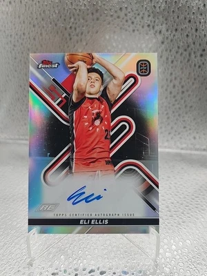 2022-23 Topps Finest OTE Overtime Elite - Finest Autographs Eli Ellis #FA-EE... - Image 1 of 2