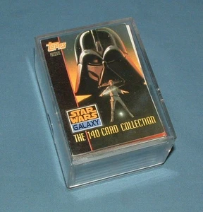 STAR WARS: TOPPS GALAXY COLLECTOR CARDS SET, SERIES  1 - 1993 - USED - Picture 1 of 3