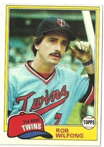 Rob Wilfong Minnesota Twins #453 - Topps Casi Nuevo - Como Nuevo 1981 - Imagen 1 de 2