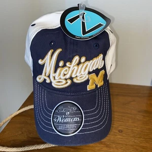 NCAA Zephyr Michigan Wolverines Women’s Adjustable Hat Cap~NEW - Picture 1 of 5