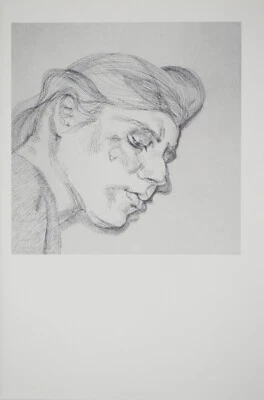 Lucian FREUD: Cabeza de Ib, Heliograbado, 1990 Foto 1 de 4