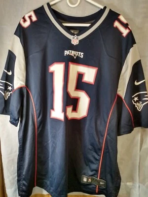 Nike Hogan New England Patriots Men's Jersey, Size XXL - Navy Blue - Image 1 of 2