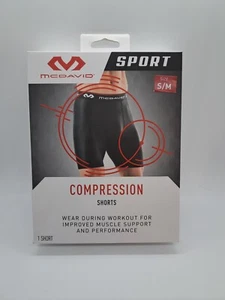NEW McDavid Multi-Sport Compression Short Model 8100 - Black S/M - Picture 1 of 3
