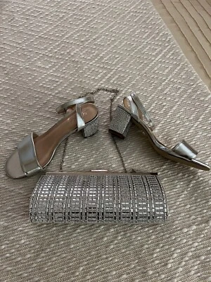 Lauren Lorraine Dress Shoes And Clutch - Image 1 of 4