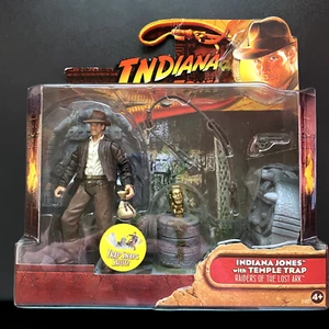 2008 INDIANA JONES ACTIONFIGUR RAIDERS OF THE LOST ARK MIT TEMPELFALLE - Bild 1 von 5
