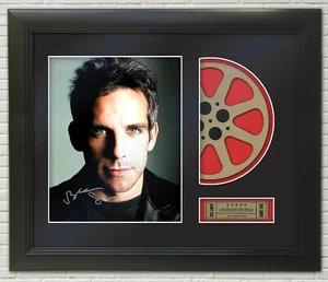 Ben Stiller framed Reproduction Signature Photo Reel Display - Picture 1 of 4