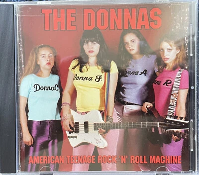 The Donnas – American Teenage Rock 'N' Roll Machine CD blank booklet - Bild 1 von 2