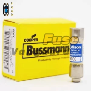 Fusible TIME DELAY 1 PIEZA BUSSMANN Edison EDCC-25 EDCC25 25A 600Vac - Imagen 1 de 1