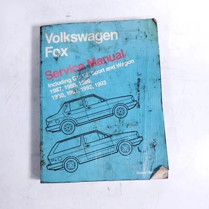 Volkswagen VW Fox Service Manual 1987-1993 Bentley VF93 - Bild 1 von 7