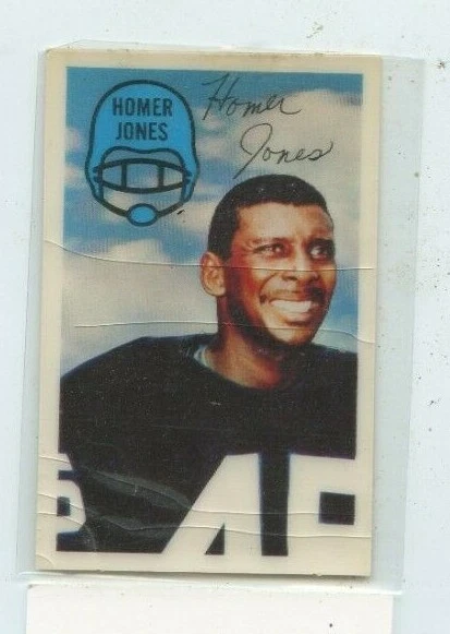 HOMER JONES 1969 Kelloggs 3-D #52 Cracked - Image 1 of 1