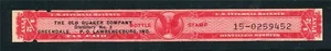 liquor bottle seal. 1/2 pint old Quaker Co. 152033 - Picture 1 of 1
