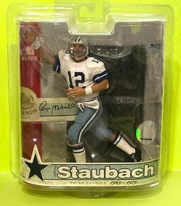 2007 McFarlane Legends Roger Staubach Dallas Cowboys Hall of Fame - Picture 1 of 5