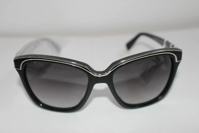 New, Authentic, Ladies' Diane von Furstenberg Kylie, Black Frame and Lens $146 - Image 1 of 4