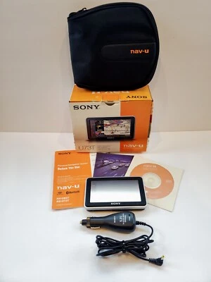 Sony Nav-U NV-U73T GPS Complete in Box - Image 1 of 4