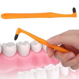 (Orange)Tooth Stain Remover Dental Teeth Whitening Polisher Plastic Teeth GDB