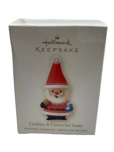 Hallmark Andenken Kekse & Kakao für Weihnachtsmann 3" Weihnachtsschmuck 2008 - Bild 1 von 4