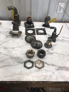 97 Sea Ray Sundancer 300 Boat water valves fittings pipes Apollo - Afbeelding 1 van 24