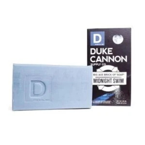 Duke Cannon Midnight Swim Big Ass Brick of Soap Size 10 oz Soap Large Gift Soap