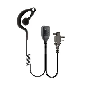 Auriculares de seguridad con micrófono PTT atornillado suave en forma de G - Imagen 1 de 6