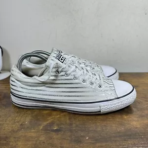Scarpe da sneaker Converse Chuck Taylor All Star OX bianche 148372C taglia 10 - Foto 1 di 9