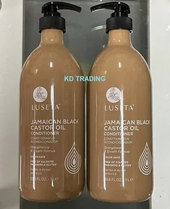 2er-Pack ~ LUSETA ~ JAMAIKANISCH SCHWARZ RIZINUSÖL CONDITIONER Haarstärkung & Wachstum - Bild 1 von 3