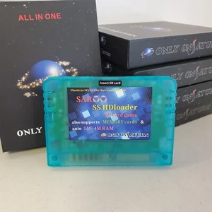 Sega Saturn SAROO SS HDLoader Flash Cart Jail Break. Plug N Play FREE 128GB SD. - Picture 1 of 24