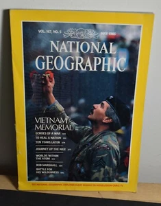 NATIONAL GEOGRAPHIC MAGAZINE-MAY 1985-VIETNAM MEMORIAL+NILE RIVER - Foto 1 di 4