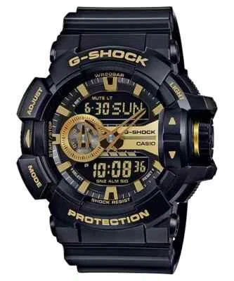 Casio Men's G-Shock Analog & Digital Black Quartz Watch - GA-400GB-1A9DR NEW - Image 1 of 4