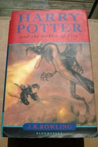 Harry Potter The Goblet Of Fire Hardback Book with Dust Jacket - Imagen 1 de 6