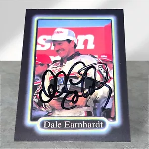 Dale Earnhardt 1990 MAXX #3 VINTAGE WINSTON CUP NASCAR HOFer autographed card - Picture 1 of 1