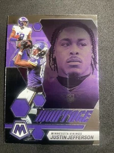 Justin Jefferson 2023 Panini Mosaic Montage #M-20 Minnesota Vikings WR - Picture 1 of 5