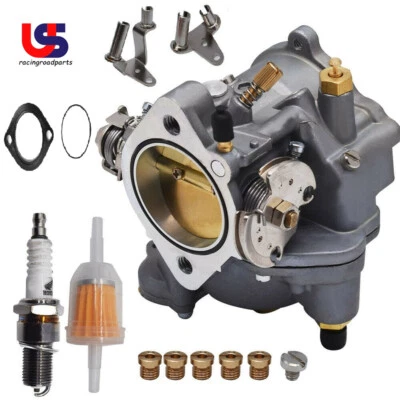 Super E Carburetor & Gasket For Harley Big Twin & Sportster S&S Shorty 11-0420 - Image 1 of 4