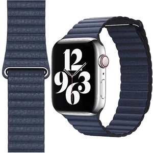 Oryginalny pasek do zegarka Apple Watch Skórzana pętla 44mm Rozmiar M Diver Niebieski - Zdjęcie 1 z 2