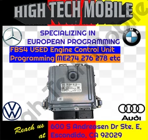 Mercedes Benz FBS4 ME usado servicio de programación ECU W213 Clase E 2016 - 2021 E350 - Imagen 1 de 4