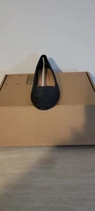 Obtaom Round Toe Women Flat Shoes Slip on Girls Dress Black Ballet Flats US 8 - Picture 1 of 4