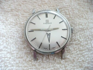 B23- Tissot Uhr 60er Jahre Swiss Handaufzug Mechanische Uhr (Pontiac Emblem) #1211? - Bild 1 von 7