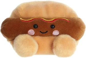 Aurora - Palm Pals - 5" Colson Hot Dog Adorable Stuffed Animal - Picture 1 of 4