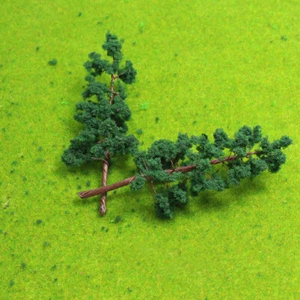 D9035 40pcs Model Train Layout HO Scale 1:87 Model Tower Trees Iron Wire 9cm - Picture 1 of 5