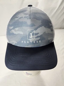 Gorra de golf PGA Tour serie profesional gorra de béisbol talla única malla ajustable azul camuflaje  - Imagen 1 de 7