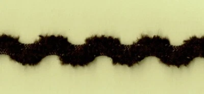 Guarnição de corrida 5 jardas 1/2" marrom difuso chenille Ric 27621 - Imagem 1 de 2